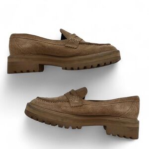 Chunky Tan Loafers